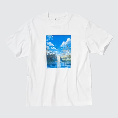Makoto Shinkai UT Bedrucktes T-Shirt