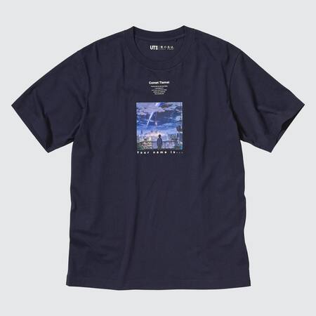 Makoto Shinkai UT Camiseta Estampado Gráfico