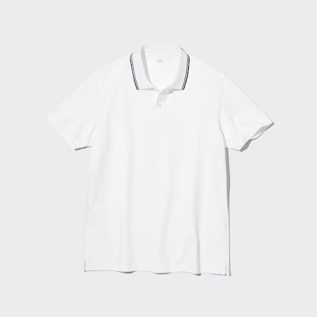 DRY Piqué Contrast Tip Polo Shirt