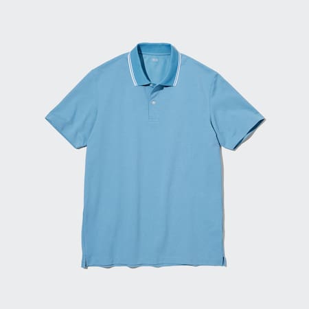 Gemustertes DRY Piqué Poloshirt