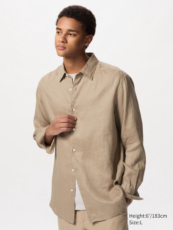 100% Premium Linen Shirt