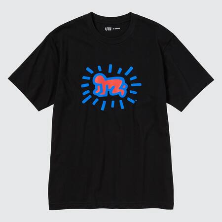 UT Archive NY Pop Art (Haring) Camiseta Estampado Gráfico