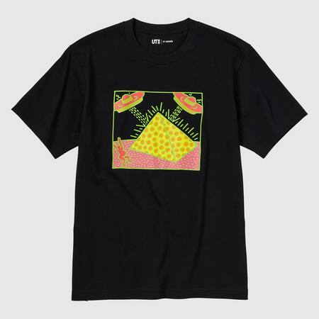 UT Archive NYC Pop Art UT Bedrucktes T-Shirt (Keith Haring)