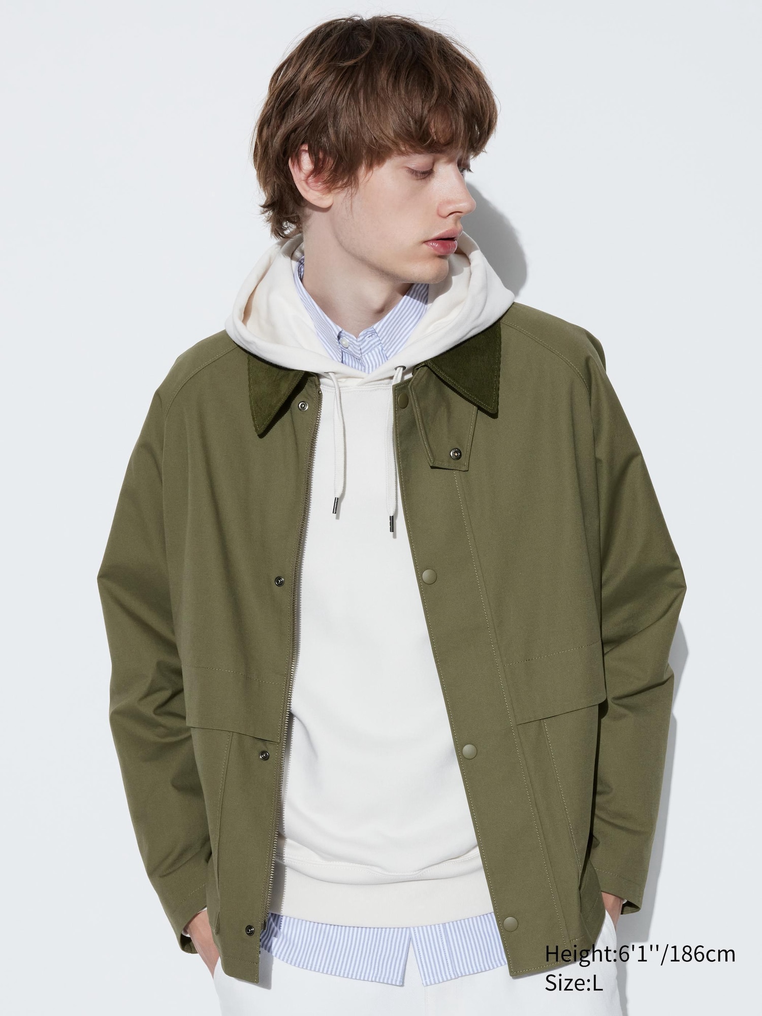 Blouson Court Style Utilitaire pour Homme UNIQLO FR