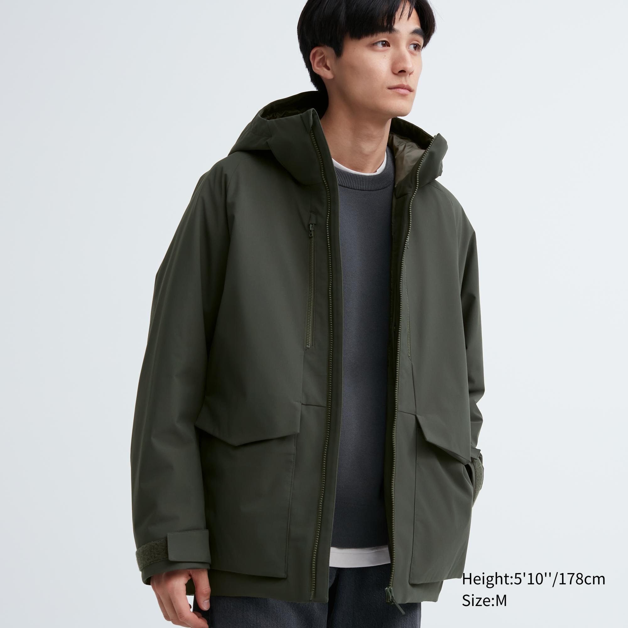 Men's Hybrid Down coats & parkas | UNIQLO UK