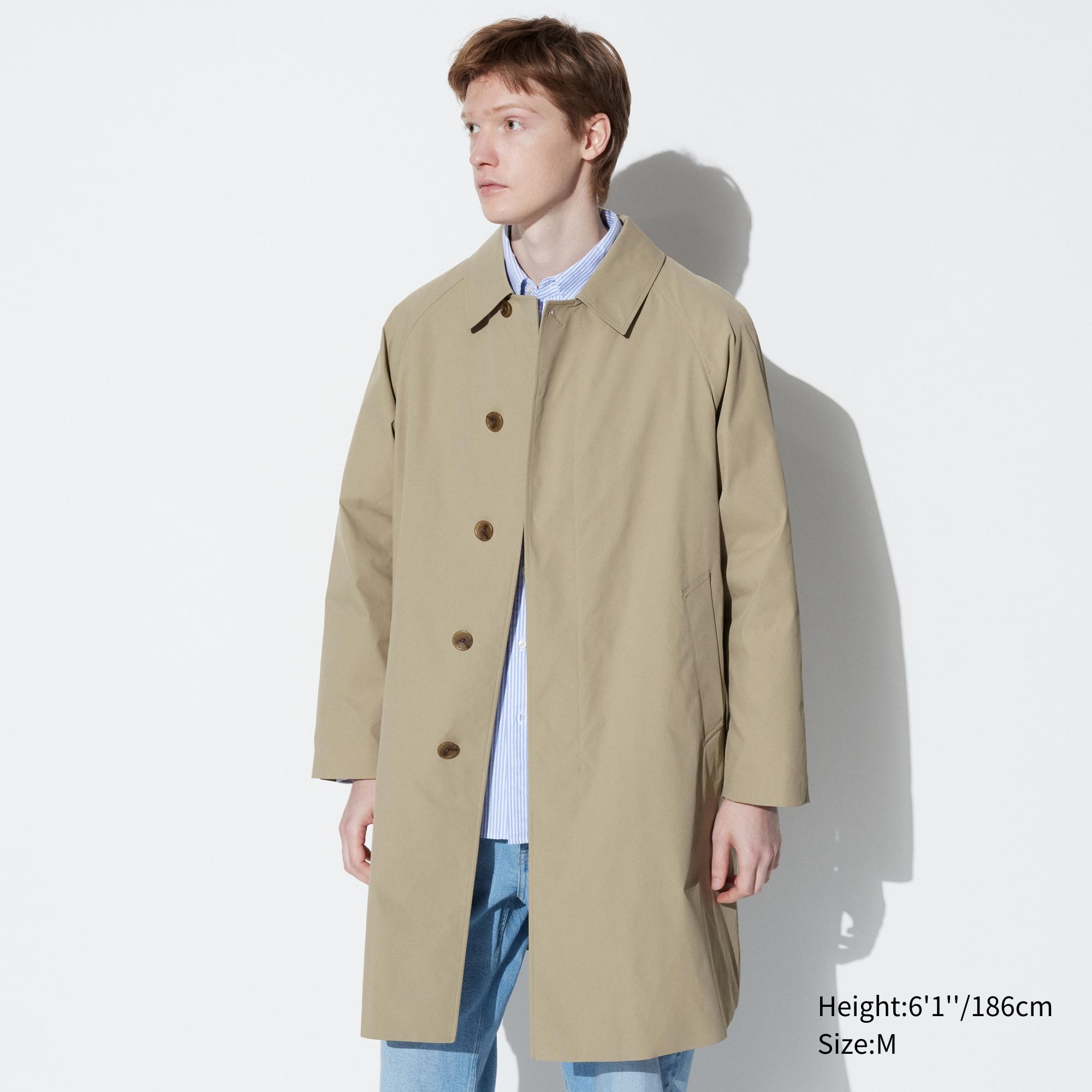 Uniqlo store beige coat