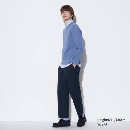 Cotton Relaxed Fit Easy Trousers