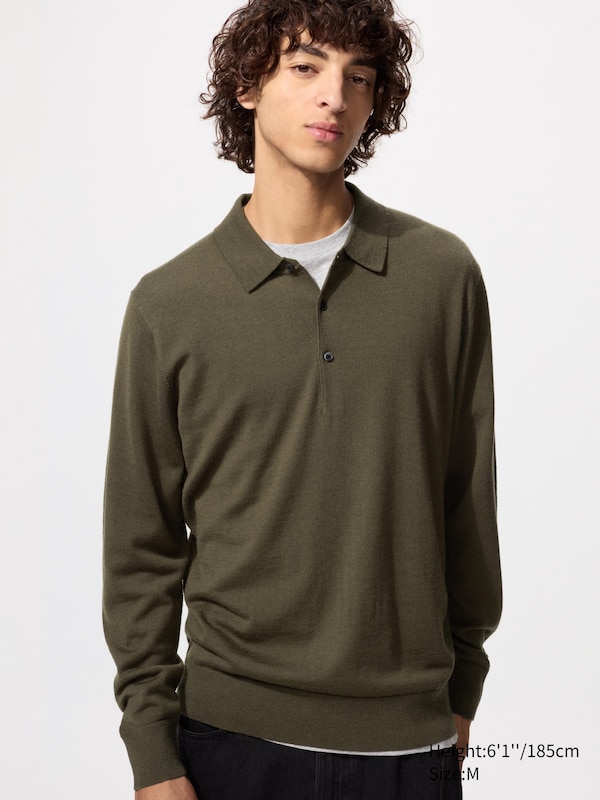 Polo 100% laine mérinos