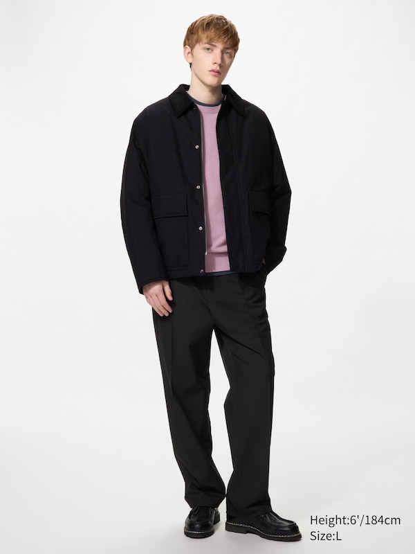 Pleated Wide Trousers