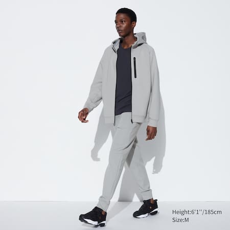 Men Zip Up Fleece Sweatsuit with Cargo Pockets Sweat jacket & Sweatpants  Outfit