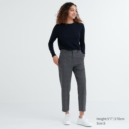 Smart Glen Checked Ankle Length Trousers