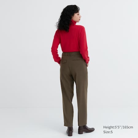 HEATTECH Pleated Trousers | UNIQLO