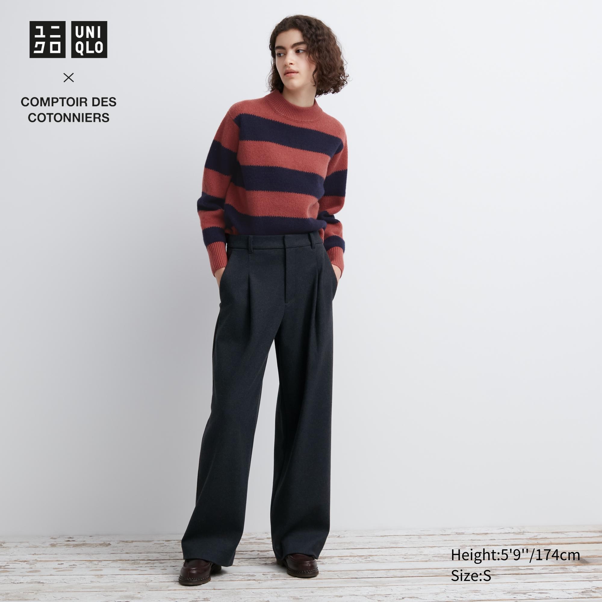 Check styling ideas for「Pleated Straight Pants」| UNIQLO IN