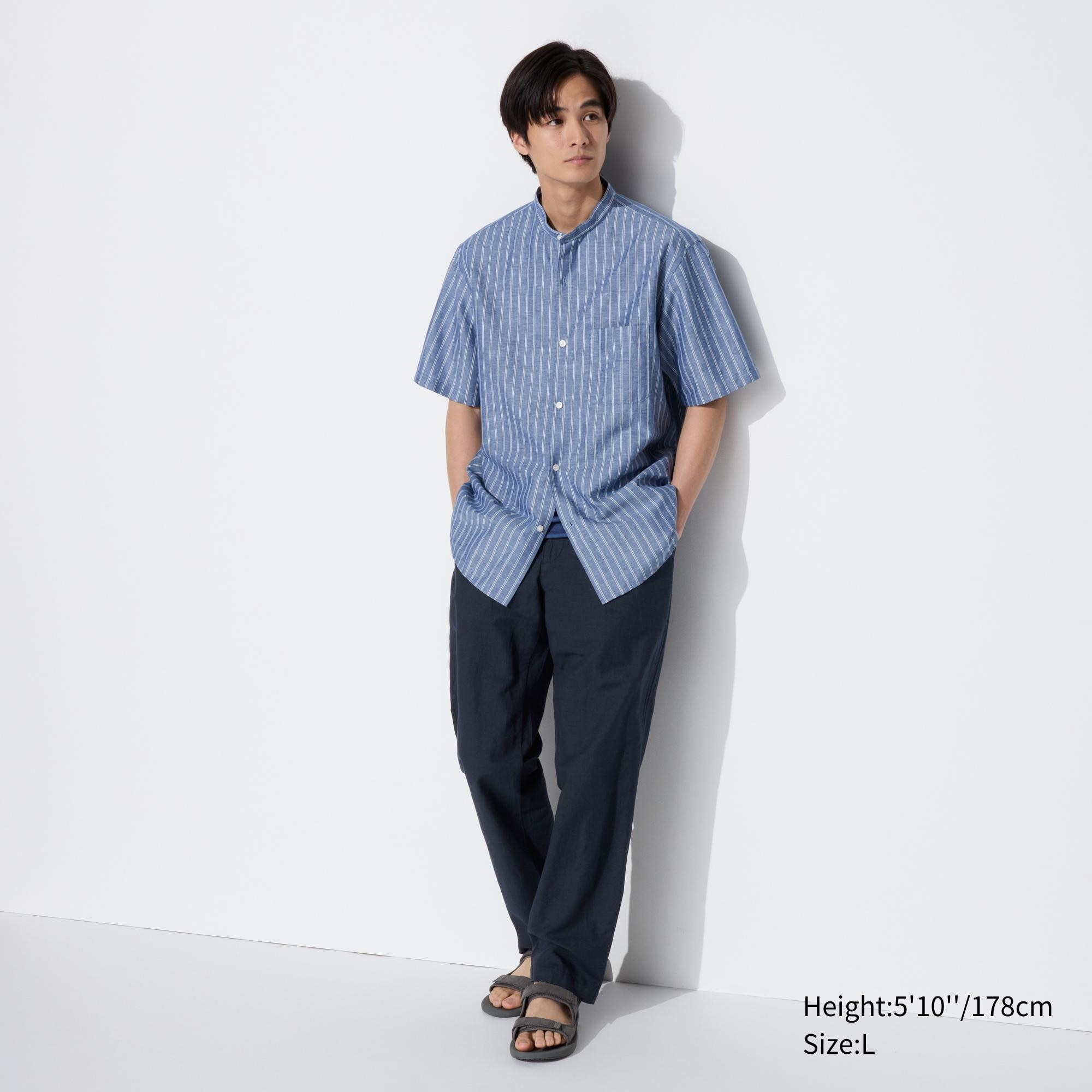 Uniqlo pantalon lin outlet homme