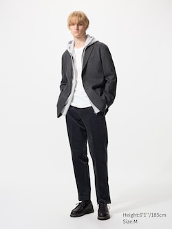 Smart Ankle Trousers (Corduroy, Longer)