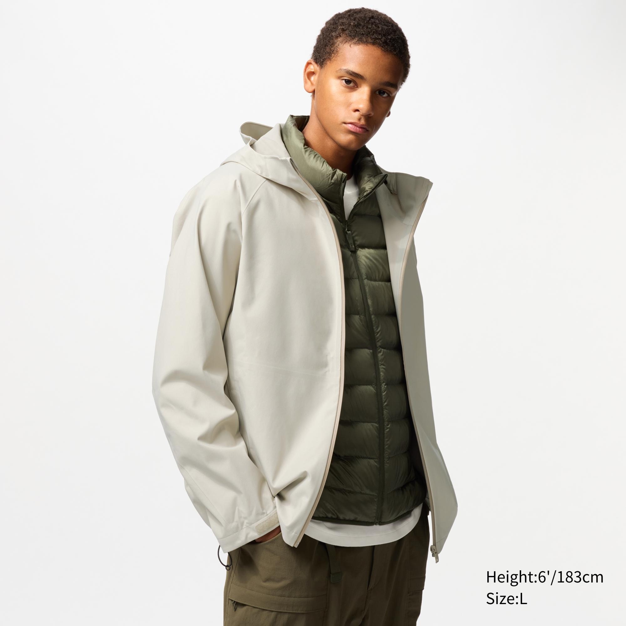 Uniqlo rain store jacket men