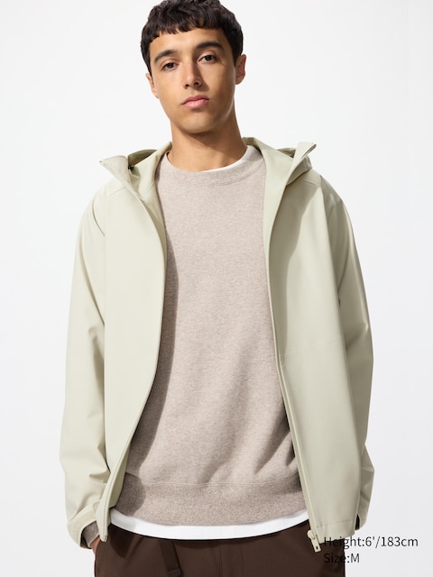 Uniqlo Beige - Blocktech Parka (3D Cut) - Xs