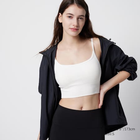 🚨 Your favourite AIRism Cotton Cropped Bra Tube Top has been