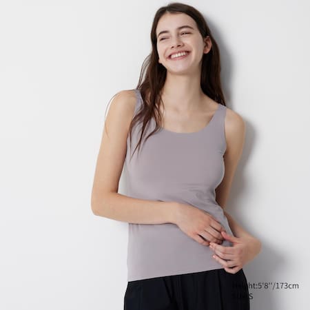 UNIQLO ユニクロ: Our comfy, smooth AIRism Camisole Bra Tops are now available  in these gorgeous p - Ciao Nihon