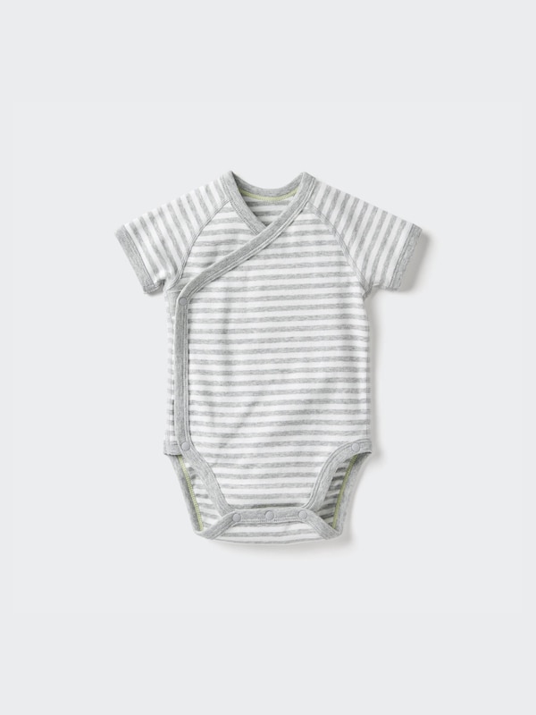 Newborn Short Sleeve Bodysuit (Front-Opening)