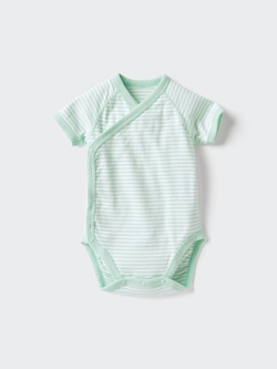 Newborn Short Sleeve Bodysuit (Front-Opening)