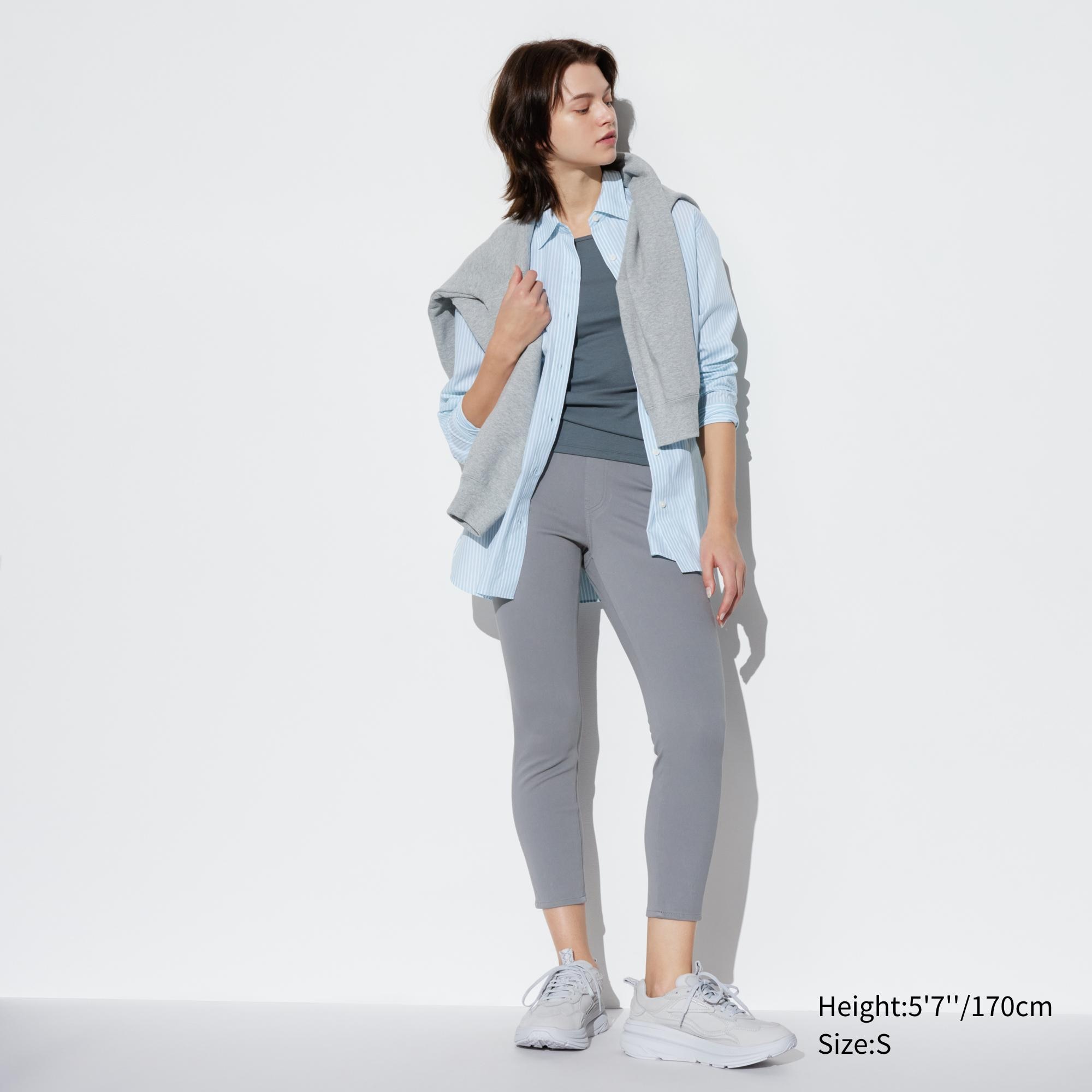 Ultra Stretch Leggings Pants UNIQLO Ultra Stretch Leggings Pants make a  slim, form-fitting base for relaxed tops and structured jackets.