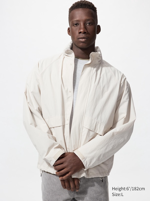Blouson Coupe-Vent Col Montant