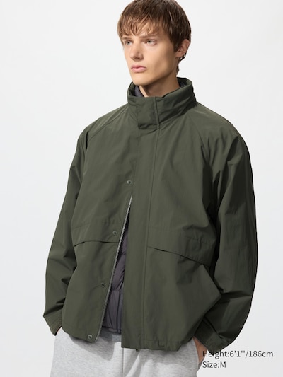 Uniqlo Blouson Coupe-Vent Col Montant