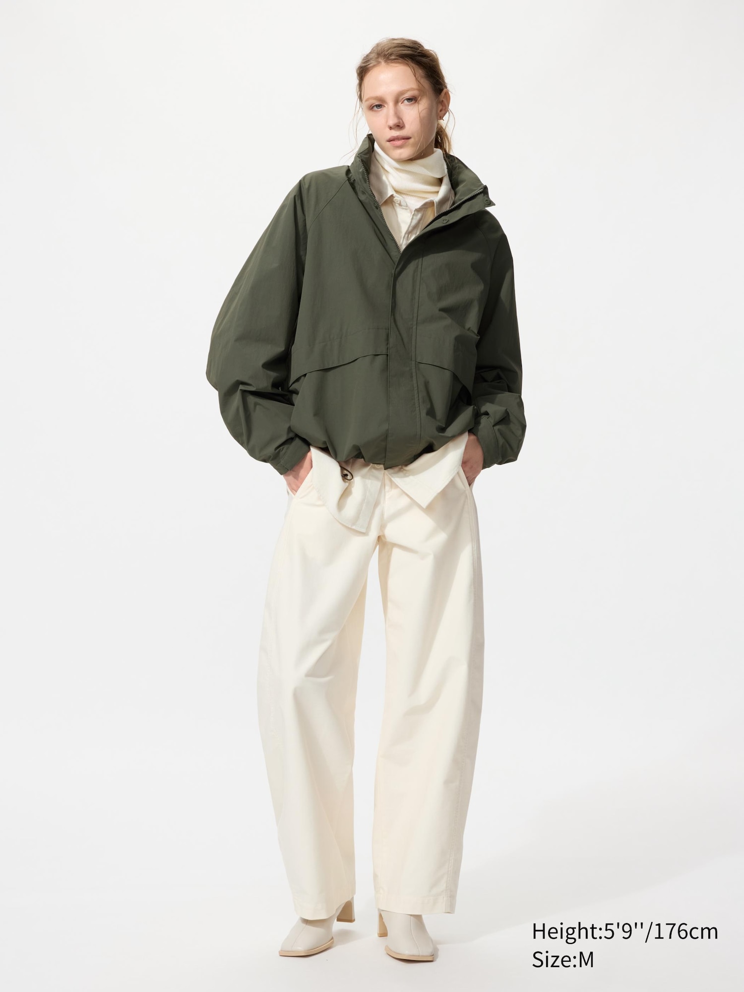 Men's WINDPROOF STAND BLOUSON | UNIQLO GR