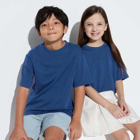 Kinder AIRism Baumwolle T-Shirt