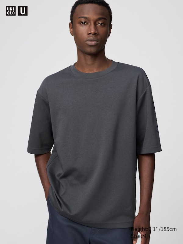 T-shirt oversize AIRism en coton pour Unisexe | UNIQLO FR