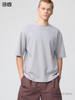 T-shirt oversize AIRism en coton