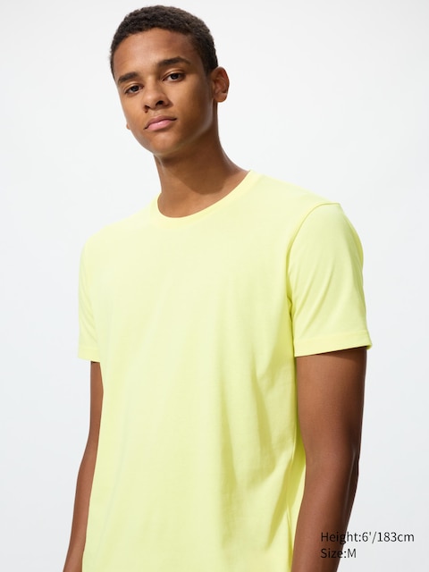 Uniqlo - T-Shirt Dry Coloré - Jaune - Xs