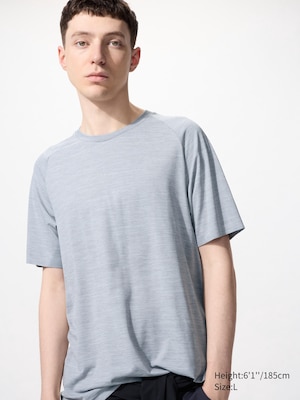 DRY-EX UV Protection Half-Zip T-Shirt (Long Sleeve)