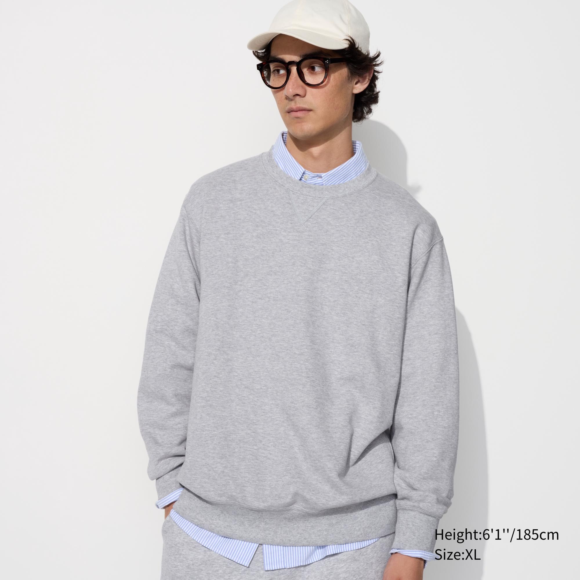 Sweatshirt homme sans discount capuche