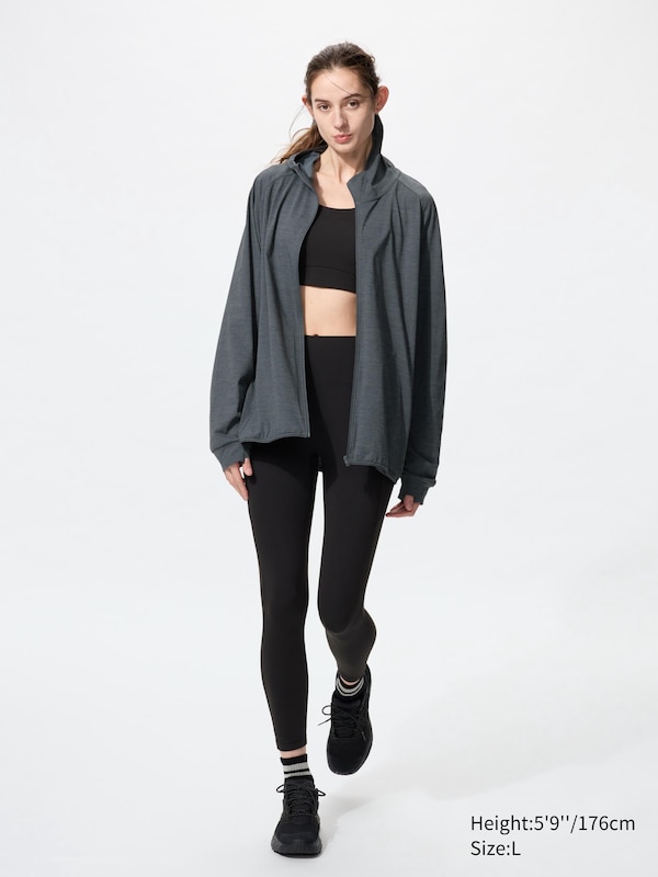 Sweat DRY-EX zippé à capuche à protection UV