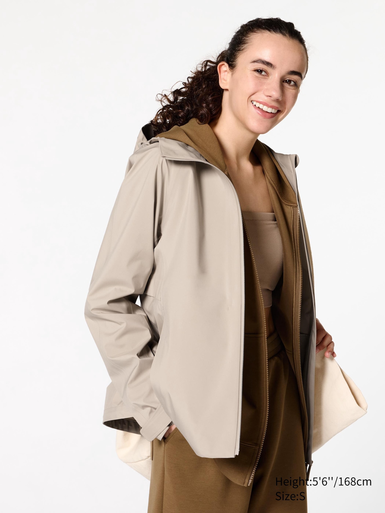 Uniqlo parka shops blocktech femme