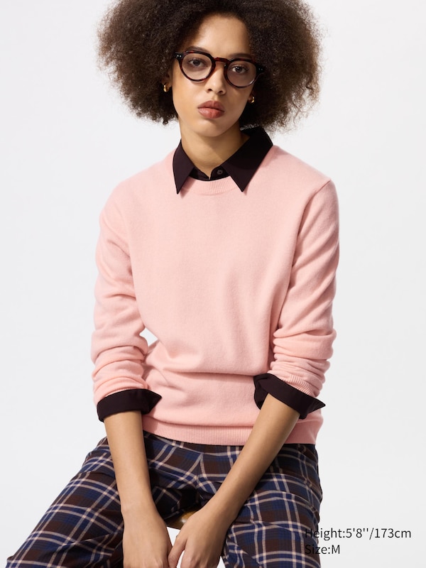 100% Cashmere Crew Neck Jumper