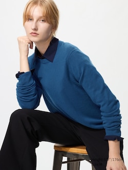 100% Cashmere Crew Neck Jumper