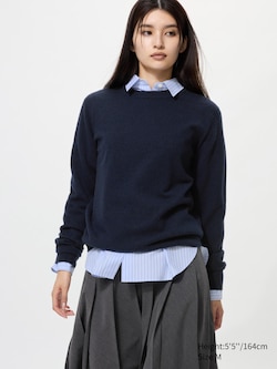 100% Cashmere Crew Neck Jumper