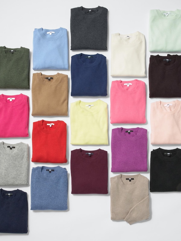 100% Cashmere Crew Neck Jumper