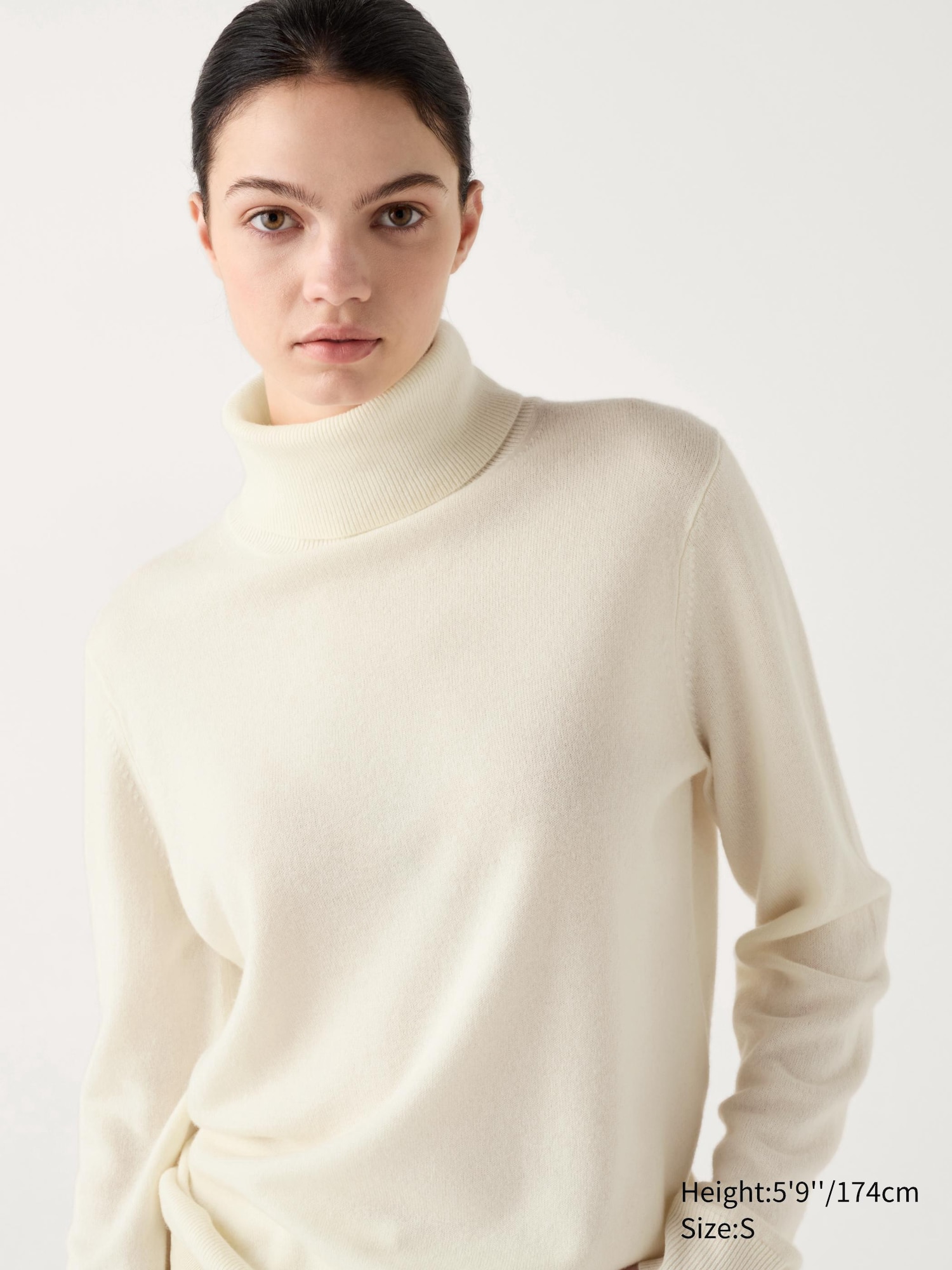 100 % Kaschmir Rollkragenpullover für Damen | UNIQLO DE