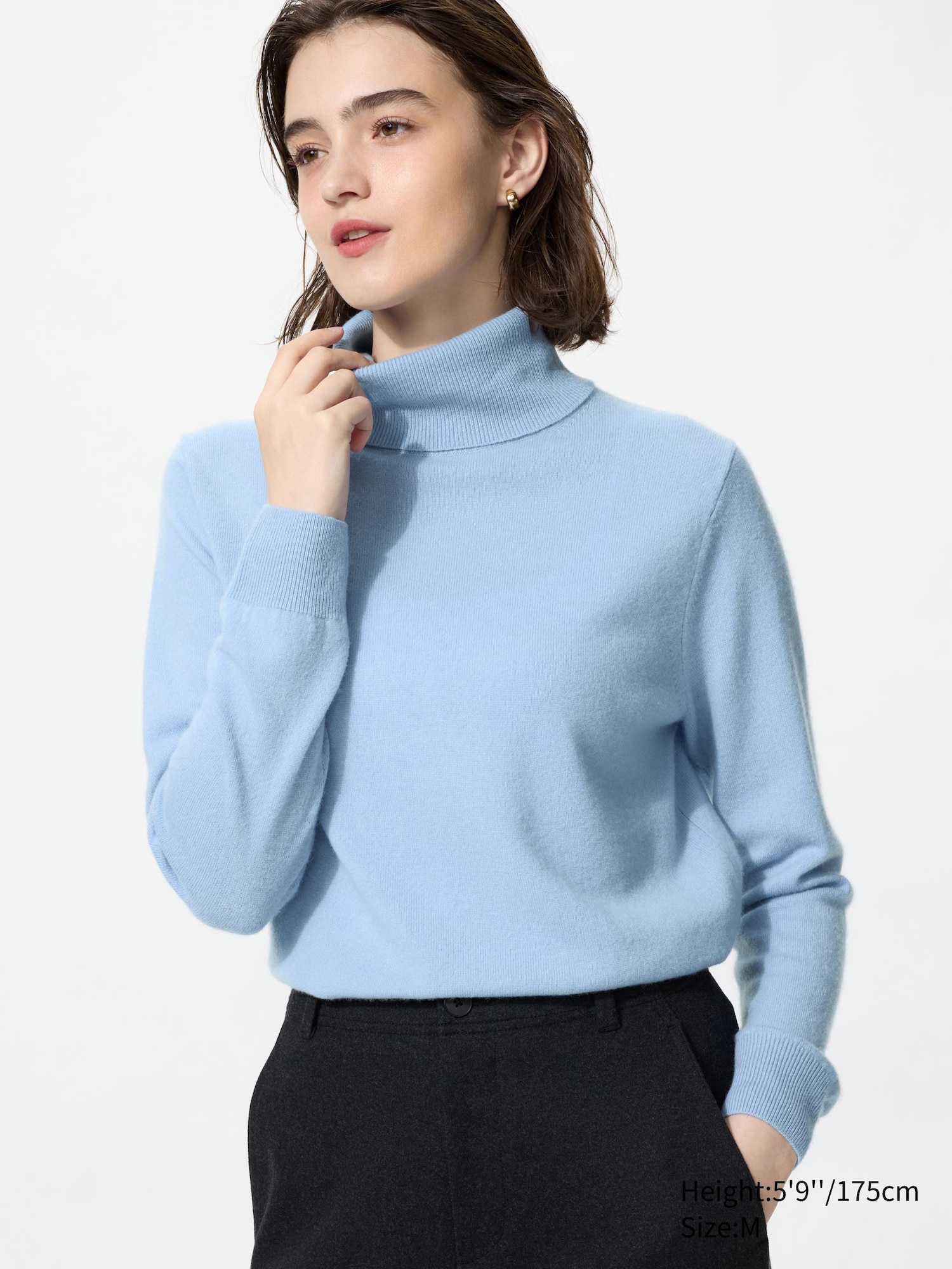 100% Cashmere Turtleneck Jumper