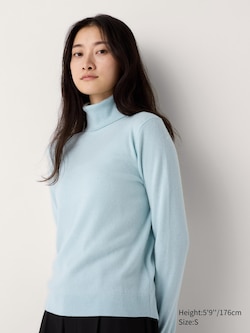 100% Cashmere Turtleneck Jumper