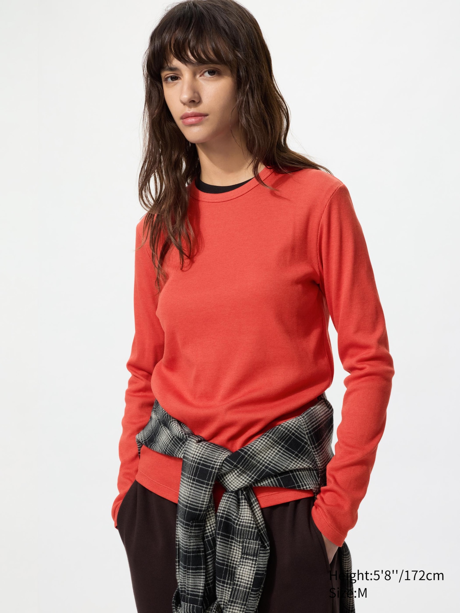 Women's Soft Ribbed T-Shirt (Long Sleeve) | UNIQLO FI