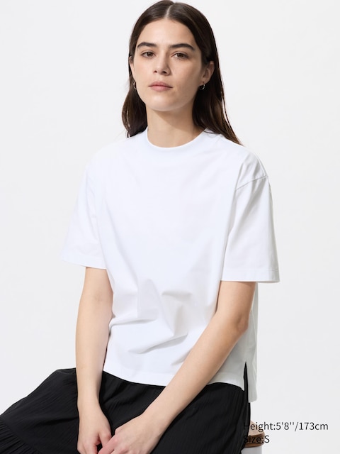 Uniqlo - T-Shirt Airism En Coton - Blanc - Xxl