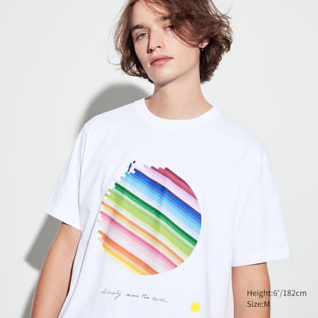 Peace for All Graphic T-Shirt (Emmanuelle Moureaux)