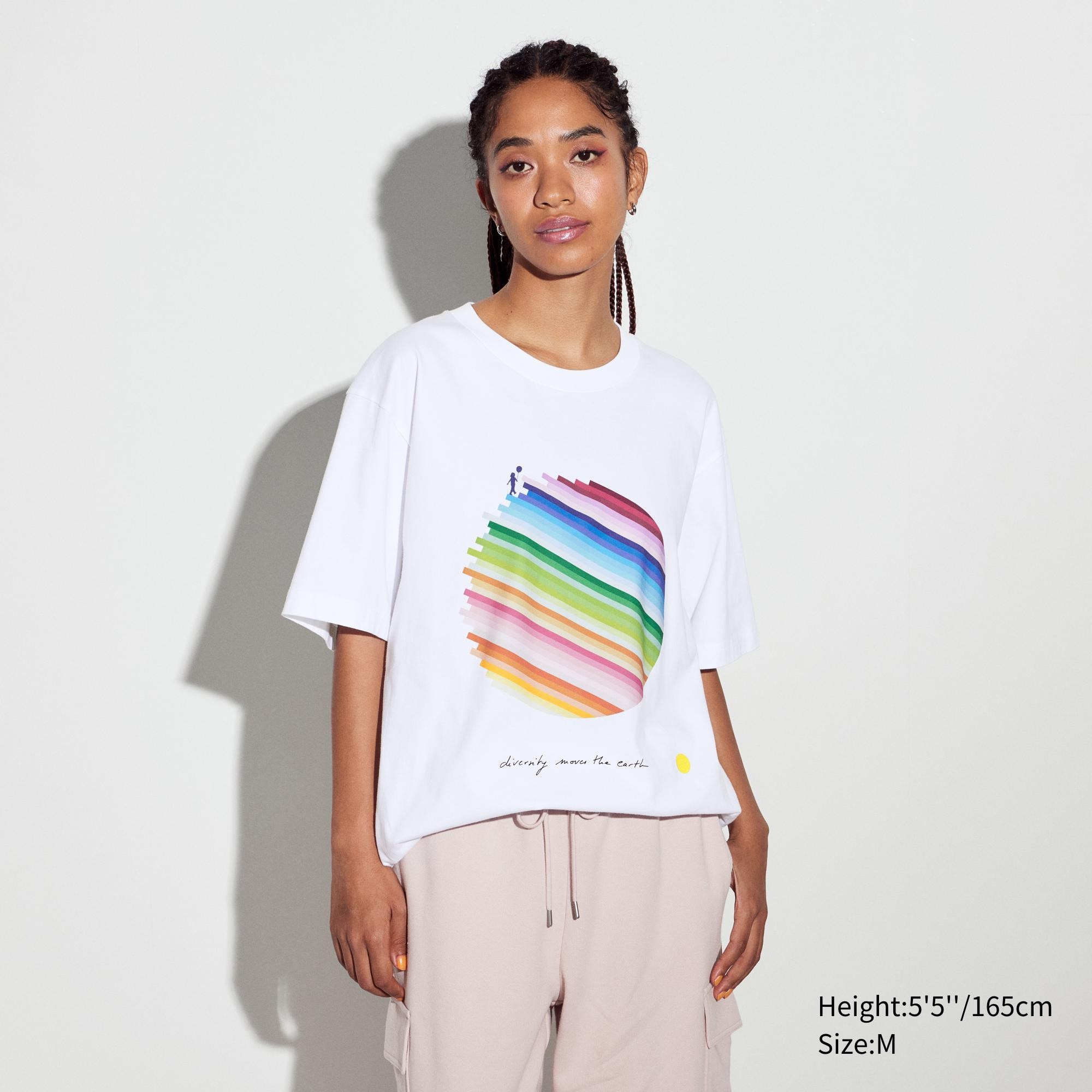 PEACE FOR ALL Graphic T-Shirt (Emmanuelle Moureaux) | UNIQLO GB
