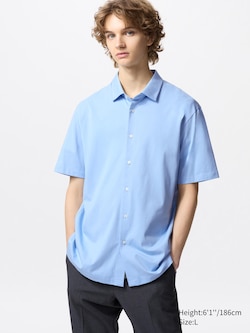AIRism Cotton Full Open Polo Shirt