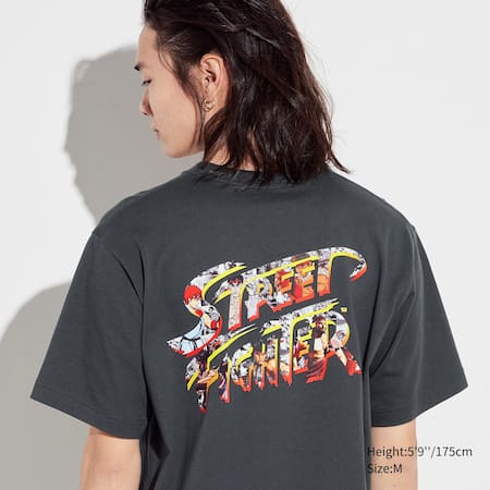 Fighting Game Legends UT Bedrucktes T-Shirt (Street Fighter)
